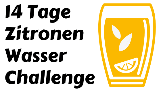 14 e Zitronen Wasser Challenge Zum Abnehmen Lebensheld